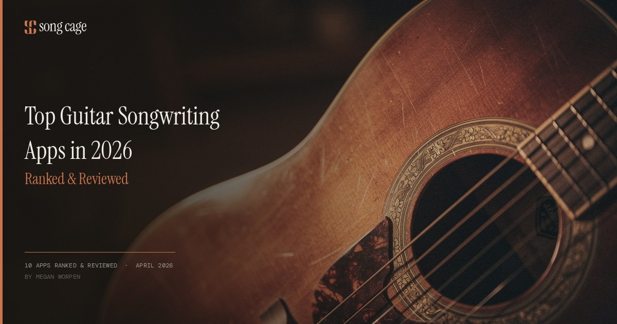 Top Guitar Songwriting Apps in 2026 (Ranked)