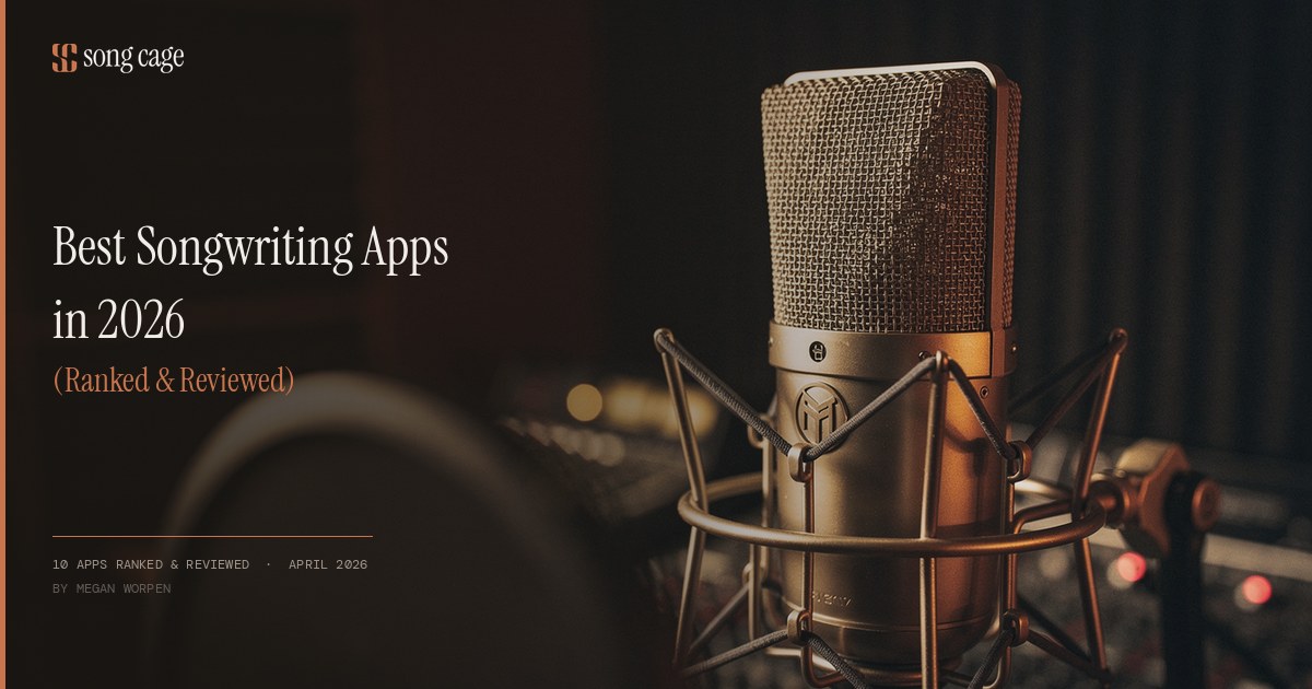 Best Songwriting Apps in 2026 (Ranked & Reviewed)