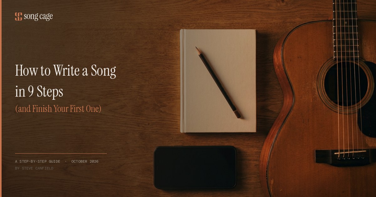 Song Guide How to Write a Song From Scratch (Beginner's Guide) | Song Cage